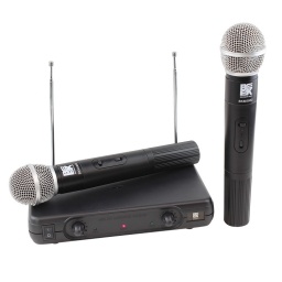 Microfono Doble Inalambrico Vhf 110V BLASTKING