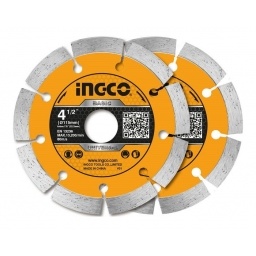 Set Discos Segmentados X2 4 1/2 Super Select Ingco DMD0111523 INGCO