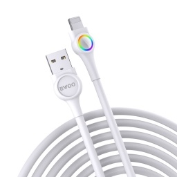 Cable de Datos y Carga Lighting a USB - 2.4AH 1MT. BWOO