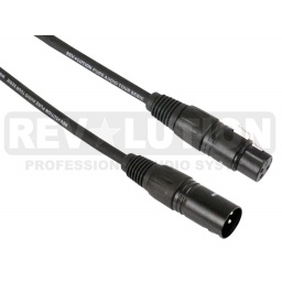Cable Xlr Hembra a Xlr Macho 20 Ft - 6 Metros REVOLUTION