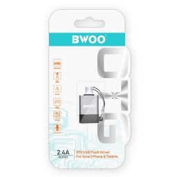 Adaptador De Datos y Carga USB a Micro USB Otg Bwoo BWOO