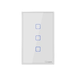 Interruptor de Pared Tctil Wifi 1 Boton T0US3C SONOFF SONOFF