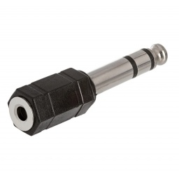 Adaptador de audio Jack 3.5MM Mono a Plug 1/4" stereo MIYAKO USA