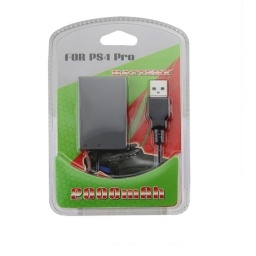 Pack de batera 2000mAh con cable de carga USB para controlador inalmbrico PS4 Pro SONY