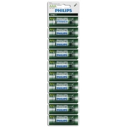 Pila AAA Blister  X 10  PHILIPS