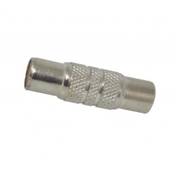 Conector Union Rca Doble Hembra de Metal  THEONE