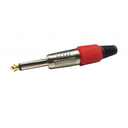 Plug 1/4 ((6.5mm)) Metlico Mono Suelto MIYAKO USA