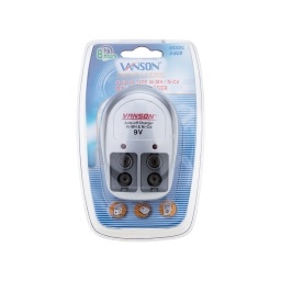 Cargador p2 Baterias de 9v Vanson VANSON