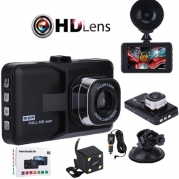 Camara de Trafico Delantera y Trasera para Coche BLACK BOX  GENERICO
