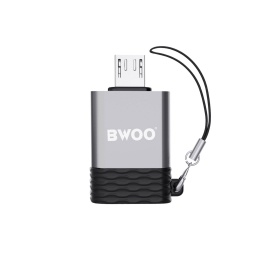 Adaptador De Datos y Carga USB a Micro USB Otg Bwoo BWOO