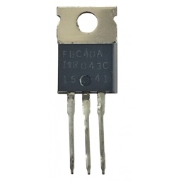 Transistor IRFBC40A 6.2A, 600V, 1.200 Ohm, N-Channel Power MOSFET