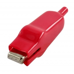 Pinza coco frontal mediana color Rojo MIYAKO USA