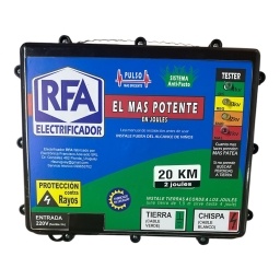 Cerca Electrica 220V- 20 Km RFA