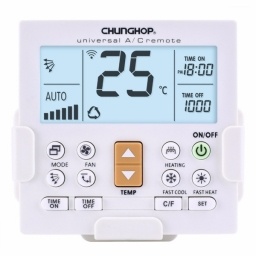 CONTROL REMOTO UNIVERSAL P/AIRE ACONDICIONADO CHUNGHOP