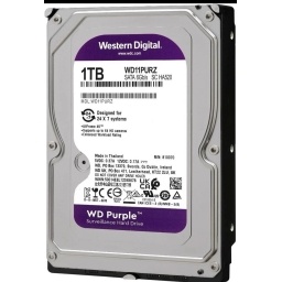Hdd 3.5 Purpura 1TB Sata 6Gb/s WESTERN DIGITAL