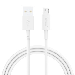 Cable de Datos y Carga Microusb a USB Silicona Liquida - 3AH 1MT.