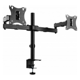Soporte Doble de Monitor para Escritorio 17" a 27" BRATECK