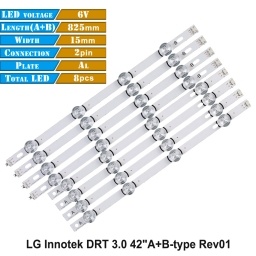 Backlight Set 8 Piezas Tira de Led Para Tv LG42 THEONE