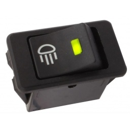 Llave Bipolar con Luz para Auto 12V 35AMP. 4 Pin MIYAKO USA