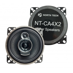 Juego de Parlantes 4" 4 Vias 220 Watts PMPO NORTH TECH