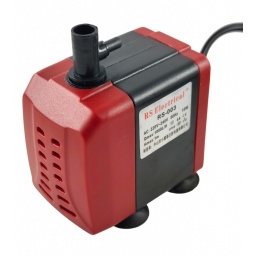 Bomba de Agua 15w. 1 metro 1000Lh 13.mm GENERICO