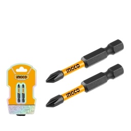 Set X2 Puntas Impacto PH1 50MM Imantadas  INGCO