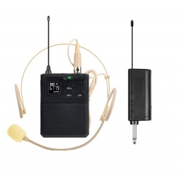 Microfono Inalambrico de Vincha Recargable Uhf VOYZ