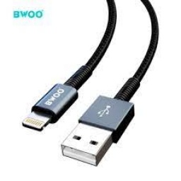 Cable de Datos y Carga para Iphone Lighting a USB - 2.4AH 1MT.