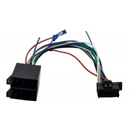 CABLE PARA RADIO CON ADAPTADOR PIONEER ISO BK