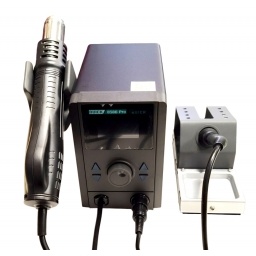 Estaci�n 2 en1 SMD Aire caliente y Soldador QUICK