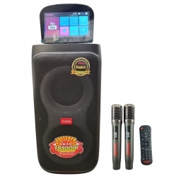 Parlante Activo Portatil Bluetooth 2X6.5 con Pantalla Android TOMATE