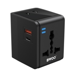 Adaptador de Viaje Universal Usb-a Usb-c BWOO