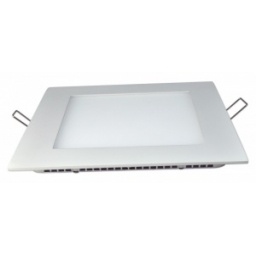 Panel LED 12W Cuadrado de embutir - Luz Fr�a