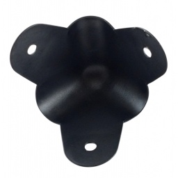 Esquinero met�lico con acabado negro 1 3/4" MIYAKO USA