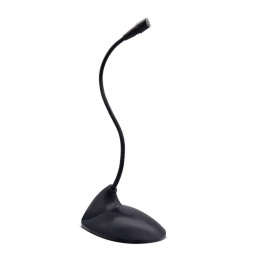 Micr�fono con base para escritorio LEDSTAR
