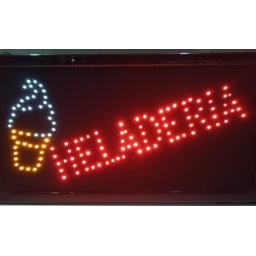 Cartel de Led Heladeria
