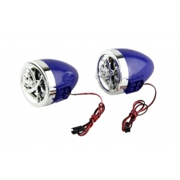Amplificador Pmoto C Parlante y Alarma 12VOLT con Lector USB EWTTO