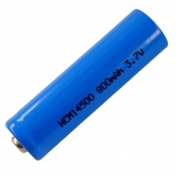 Pila Recargable ICR14500 3.7 V con punta  DLG
