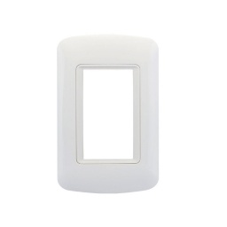 Plaqueta Atenea Plus Inyectada con Bastidor 3 M�dulos MOLVENO