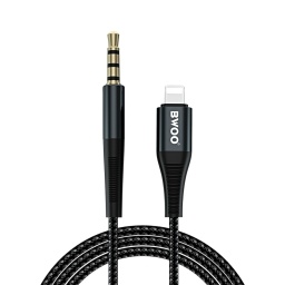 Cable Plug 3.5 Stereo a Lighting 1 Metro BWOO