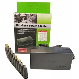 Cargador Universal Pnotebook  12 a 24V - 120W con multiples adaptatdores