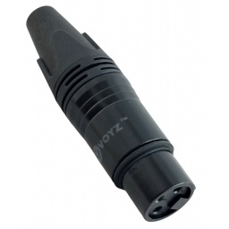 Conector XLR Hembra  deluxe VOYZ