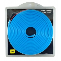 Cinta Led Neon 5M Deep Blue -120 Led 12V 7,2W 6MM* 12MM Azul Profundo