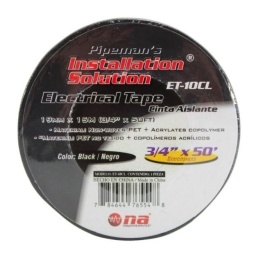 Cinta Tela Adhesiva Aislante de 19MM * 15 Metros  Color Negro NIPPON