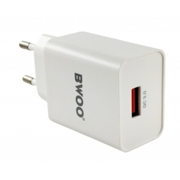 Cargador de Pared USB 5V-3A/ 9V-2A/ 12V-1.5V BWOO