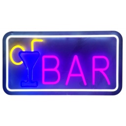 Cartel Neon de Led Bar