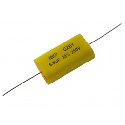 Capacitor de Polyester 6,8UF X 250V