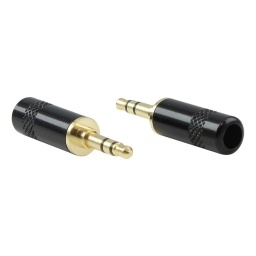 Conector mini plug 3.5mm estereo (el par)  BLASTKING