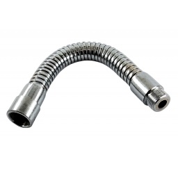 Cuello de Ganso para Microfono Macho - Hembra Niquel 17 cm MIYAKO USA