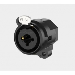 Conector Jack Z�calo Doble Prop�sito Xlr / 1/4" 6.3MM RC6FS combinado XLR y 6,3 mm ROXTONE
